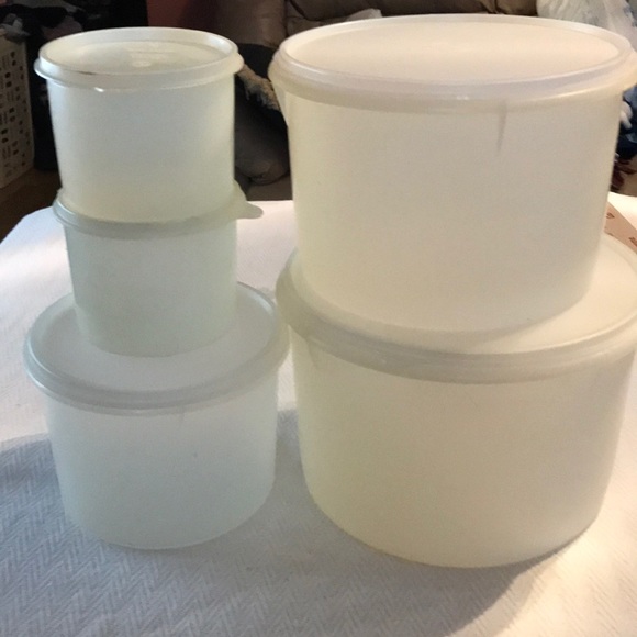 Tupperware Classic Canisters